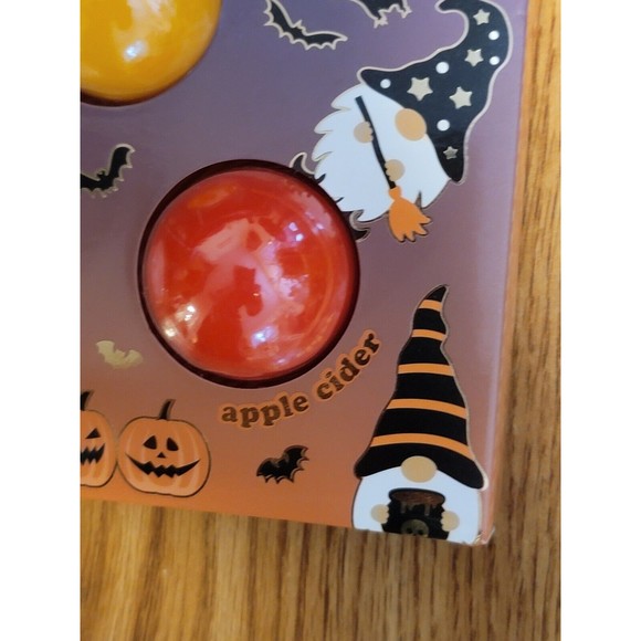 Body Prescriptions~3 Halloween Lip Balm Pumpkin Spice Apple Cider Cinnamon Sugar - Picture 2 of 5